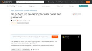 
                            12. [SOLVED] Single Sign On prompting for user name and password ...