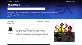 
                            6. Solved: The Old Republic Security Key and Password problem ...