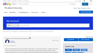
                            10. Solved: transfer account from ebay.co.uk to ebay.com - The eBay ...
