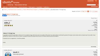 
                            11. [SOLVED] Ubuntu 17.10 login loop - Ubuntu Forums