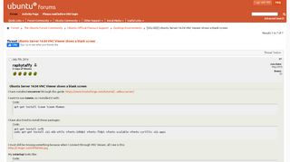 
                            1. [SOLVED] Ubuntu Server 14.04 VNC Viewer shows a blank screen ...
