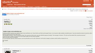 
                            9. [SOLVED] Unable to login on microsoftonline.com - Ubuntu ...