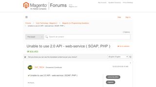 
                            12. Solved: Unable to use 2.0 API - web-service ( SOAP, PHP ...