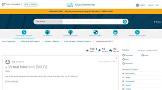
                            6. Solved: Virtual Interface (WLC) - Cisco Community