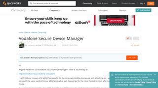
                            13. [SOLVED] Vodafone Secure Device Manager - Mobile Computing ...