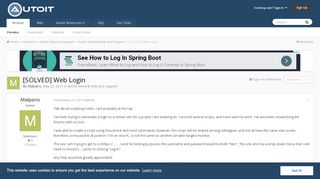 
                            6. [SOLVED] Web Login - AutoIt General Help and Support - AutoIt Forums