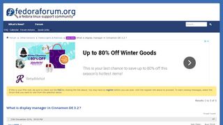
                            8. [SOLVED] What is display manager in Cinnamon DE 3.2 ...