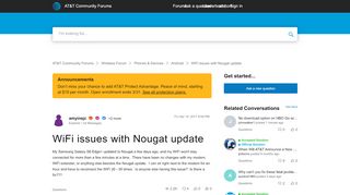 
                            5. Solved: WiFi issues with Nougat update - AT&T Community