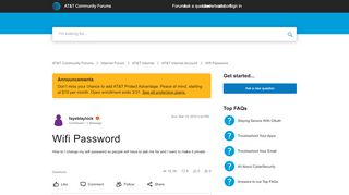 
                            8. Solved: Wifi Password - AT&T Community