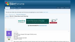 
                            6. Solved - Win 8.1 Slow Boot and Startup | Windows 8 Help Forums
