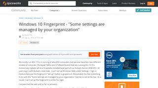 
                            6. [SOLVED] Windows 10 Fingerprint - 