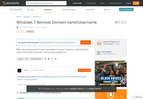 
                            4. [SOLVED] Windows 7 Remove Domain name\Username - ...