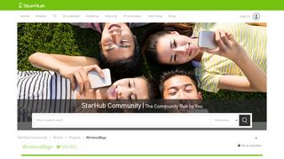 
                            3. Solved: Wireless@sgx - StarHub Community - 113577