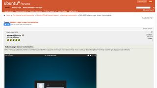 
                            2. [SOLVED] Xubuntu Login Screen Customization - Ubuntu Forums