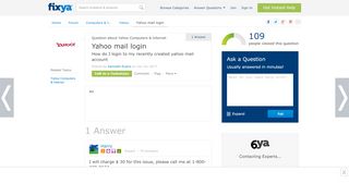 
                            9. SOLVED: Yahoo mail login - Fixya