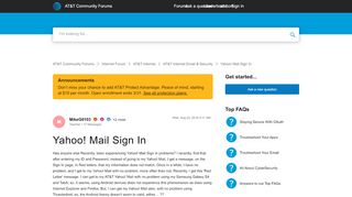 
                            6. Solved: Yahoo! Mail Sign In - AT&T Community