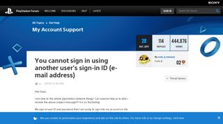 
                            7. Solved: You cannot sign in using another user's sign-in ID ...