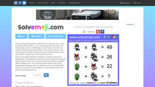 
                            5. Solvemoji - Emoji Math Puzzles & Games