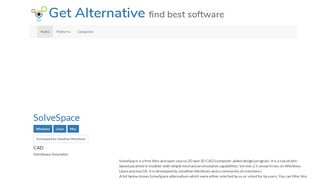 
                            7. SolveSpace alternatives