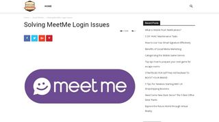 
                            7. Solving MeetMe Login Issues | Atebits