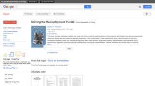 
                            9. Solving the Reemployment Puzzle: From Research to Policy