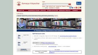
                            12. Somaiya Vidyavihar | Library Links