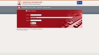 
                            1. Somaiya Vidyavihar: Library Online Catalogue