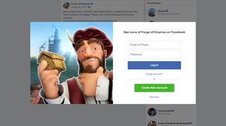 
                            9. Some players have received login issues... - Forge of Empires ...