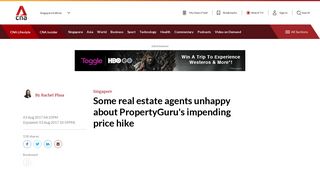 
                            5. Some real estate agents unhappy about PropertyGuru's impending ...