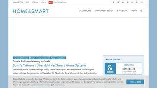 
                            11. Somfy TaHoma | Übersicht des Smart Home Systems - Homeandsmart
