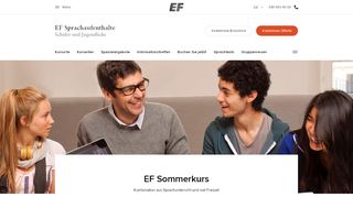 
                            10. Sommerkurs - EF Sprachaufenthalte (13-18 Jahre) - EF