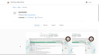 
                            3. somnote - Google Chrome