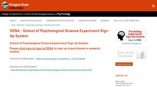 
                            12. SONA - School of Psychological Science Experiment Sign-Up System