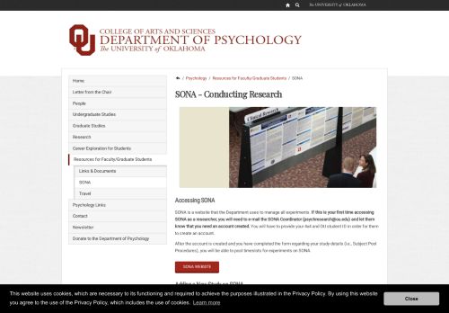 
                            4. SONA - University of Oklahoma