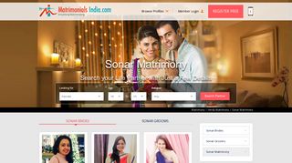 
                            9. Sonar Matrimony - Hindu Sonar Matrimonial for Shaadi and Marriage