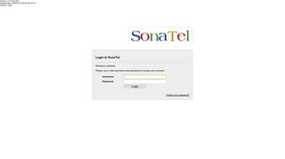 
                            4. SonaTel | Login - VOIP Info Center