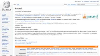 
                            9. Sonatel - Wikipedia