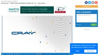 
                            12. Sonexion™ 3000 Administration Guide (2.1.0 - cray docs | manualzz ...