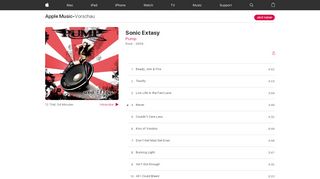 
                            5. „Sonic Extasy“ von Pump bei Apple Music - iTunes
