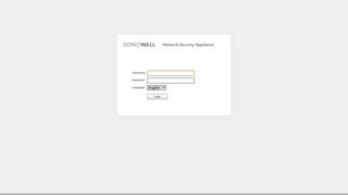 
                            1. SonicWall - Authentication