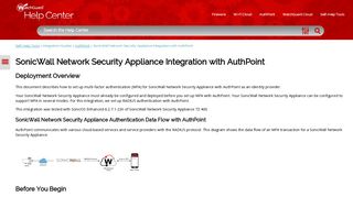 
                            10. SonicWall Network Security Appliance Integration with AuthPoint