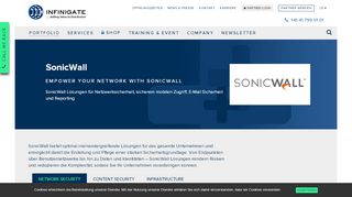 
                            9. SonicWall | Umfassende Cybersicherheitsplattform - Infinigate