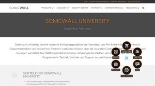 
                            4. SonicWall University | SonicWall