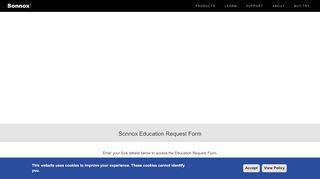 
                            4. Sonnox | Education Pricing Request Form