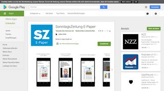 
                            4. SonntagsZeitung E-Paper – Apps bei Google Play