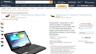 
                            10. SonnyGoldTech - Galaxy Note 10.1 2014 Tasche mit: Amazon.de ...