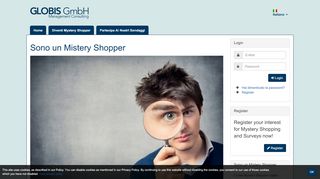 
                            3. Sono un Mistery Shopper | Globis Survey