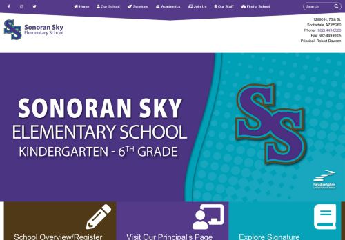
                            10. Sonoran Sky Elementary / Homepage