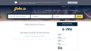 
                            11. Sonru Careers, Sonru Jobs in Ireland jobs.ie