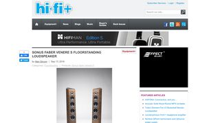 
                            13. Sonus faber Venere S floorstanding loudspeaker | Hi-Fi+